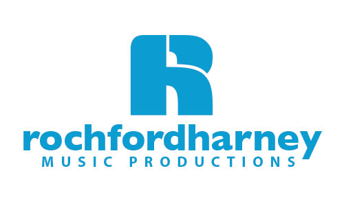 Rochford Harney Music Productions logo design
